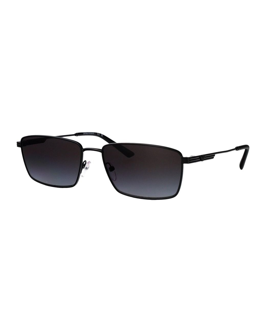 Emporio Armani Black Rectangular Sunglasses 0 Ea2169 30018 G