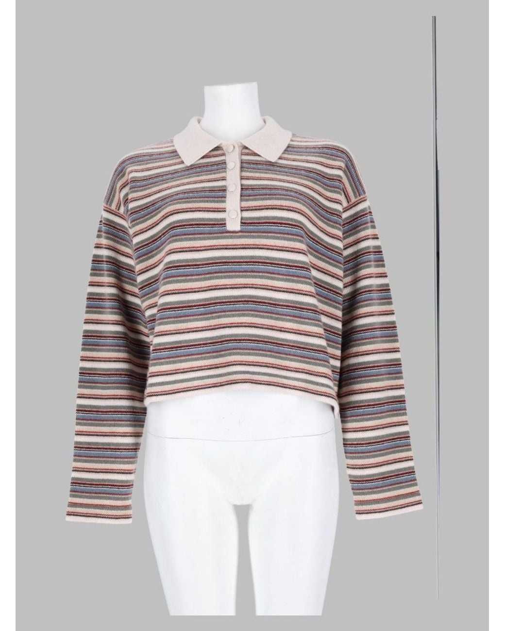 FRAME White Knit Crewneck Sweater