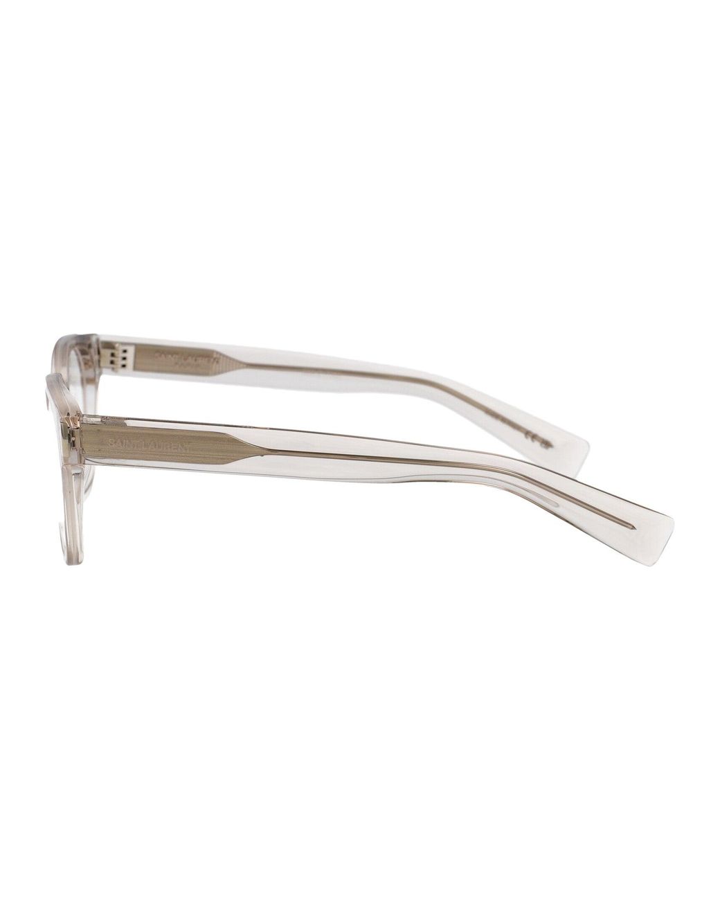Saint Laurent Multicolor Transparent Acetate Glasses