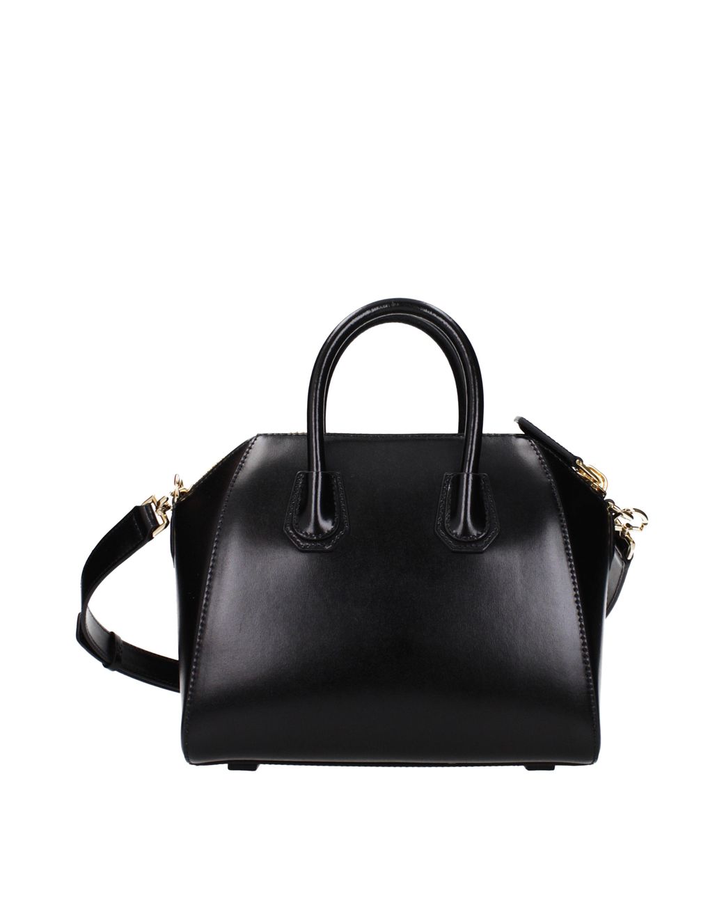 Givenchy Black Antigona Handbag Leather