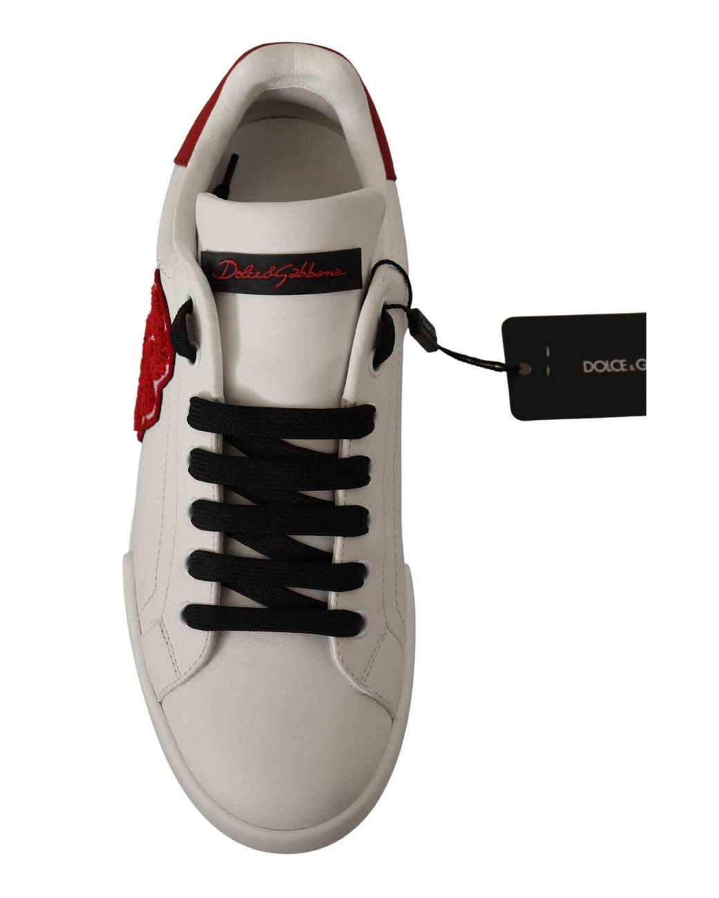 Chaussure dolce 2025 gabbana homme rouge