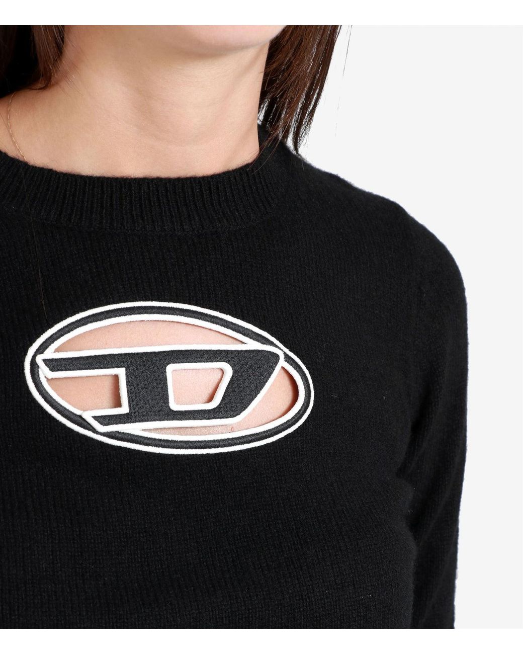DIESEL Black Sweaters