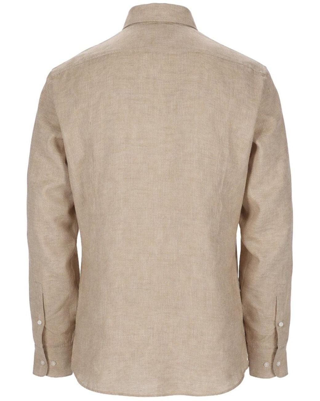 Boss Natural Linen Shirt