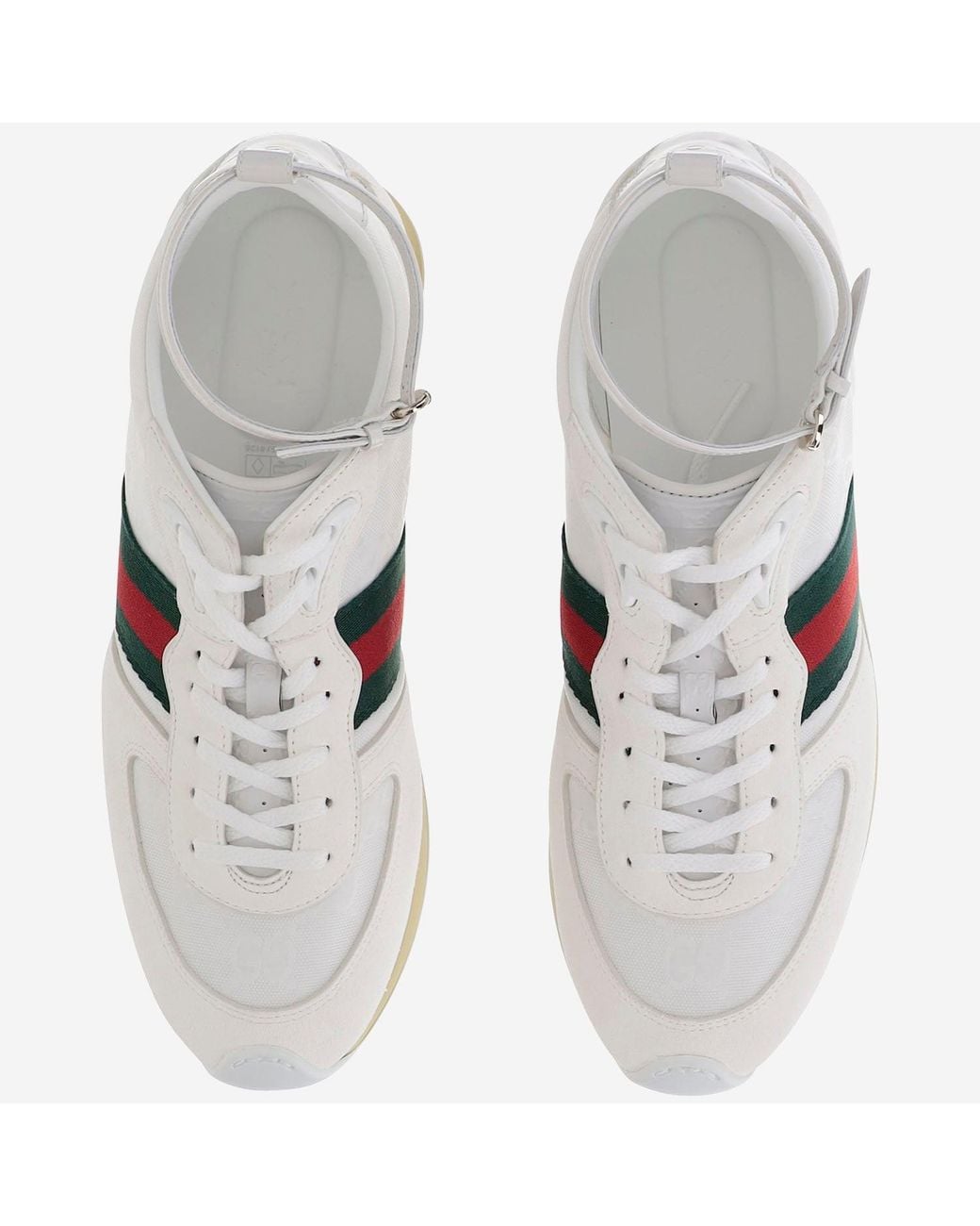 Gucci White Re-Motion Sneakers