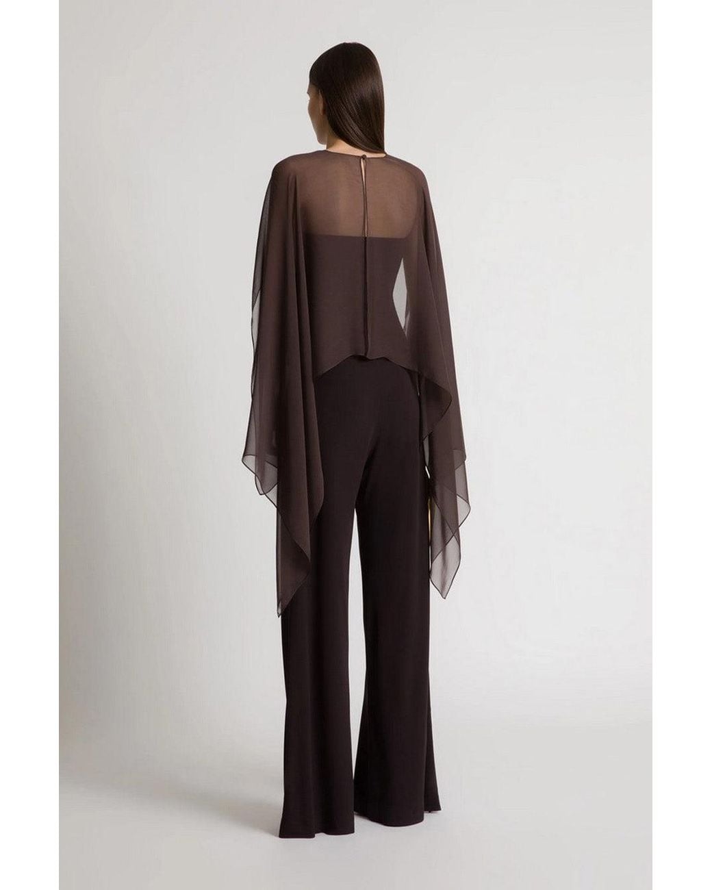Marron Alberta Ferretti en coloris Black