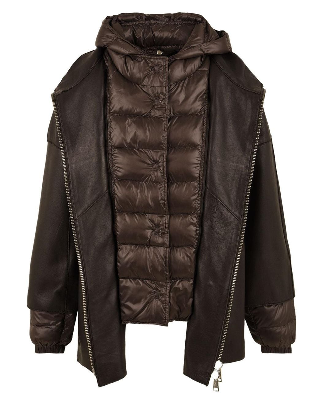 The Jackie Leathers Black Coats