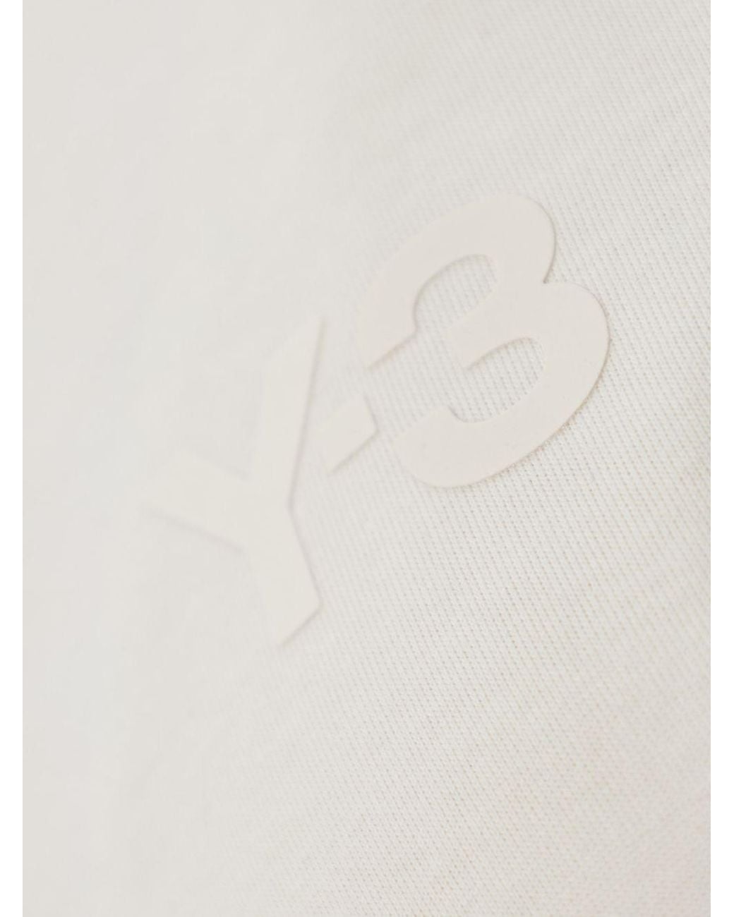 Y-3 White Cotton T Shirt