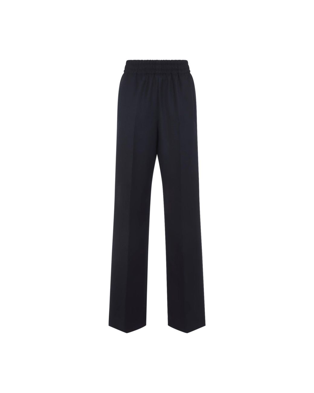 Golden Goose Deluxe Brand Blue Dark Wide-Leg Trousers