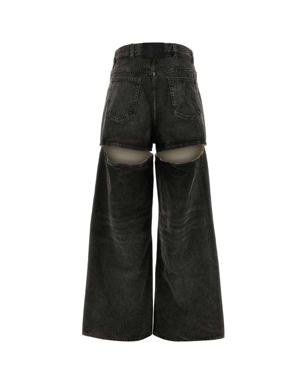 The Attico Black Long Pant
