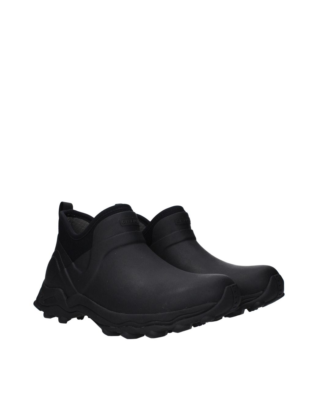 Givenchy Black Stivaletti Uomo Gomma Nero