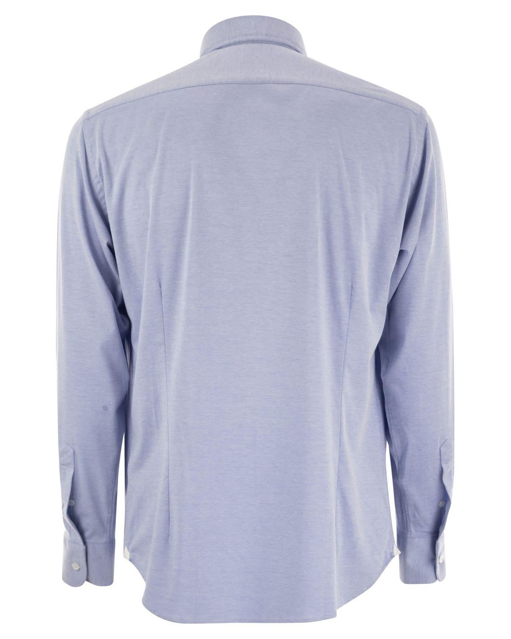 Fedeli Blue Giorgio Techno Jersey Shirt for men
