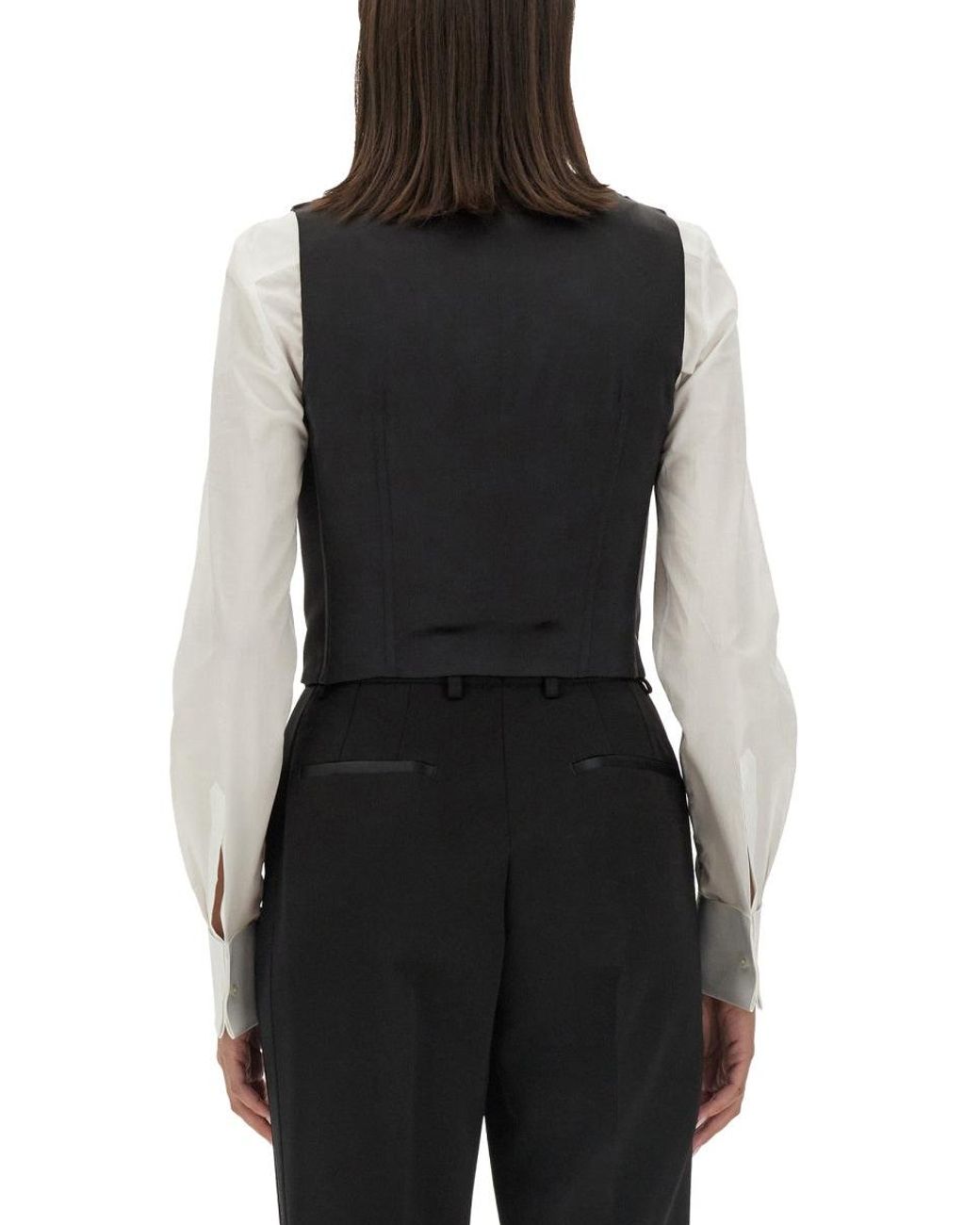 Dolce & Gabbana Black Waistcoats