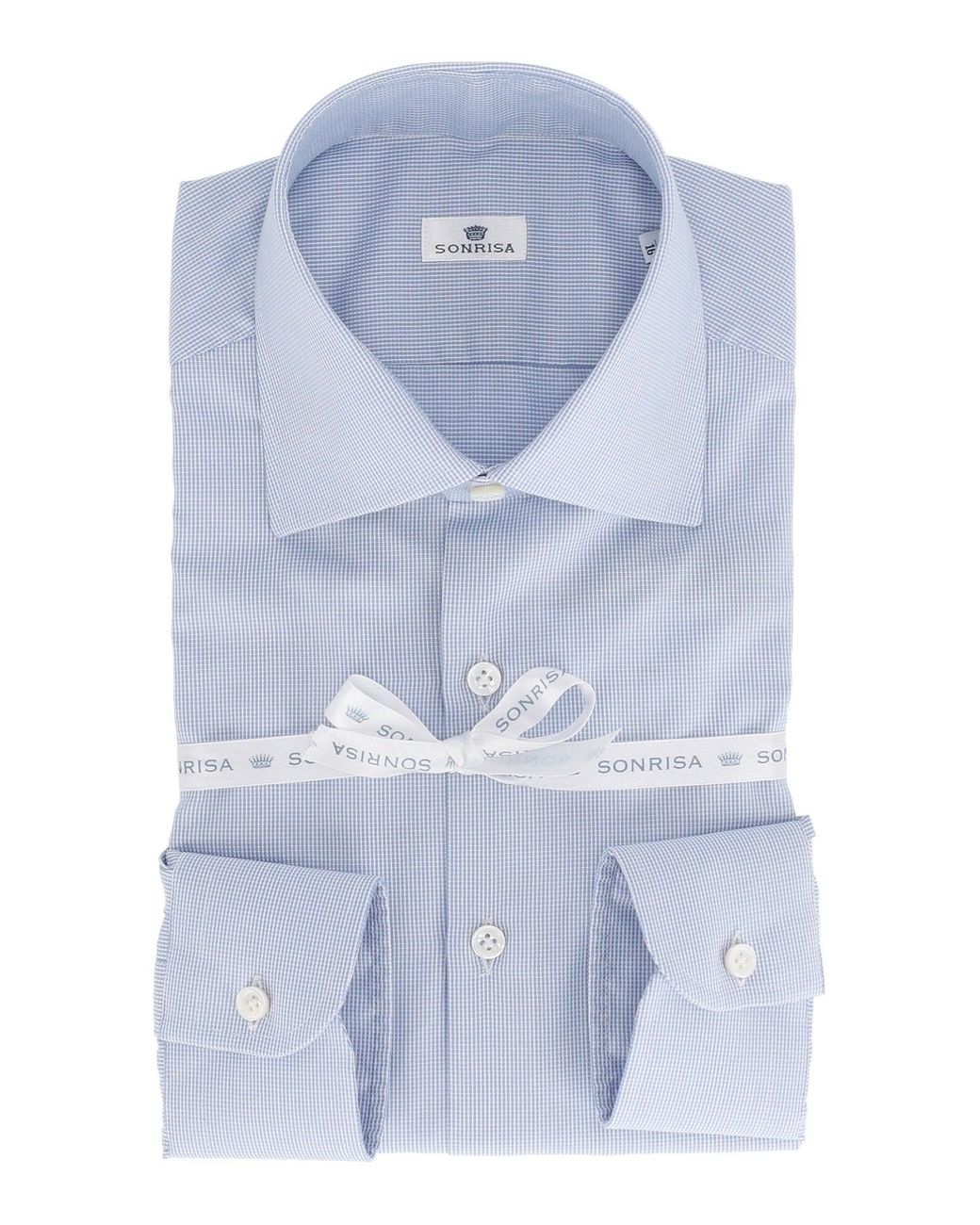 Camicia Uomo Sonrisa de color Blue