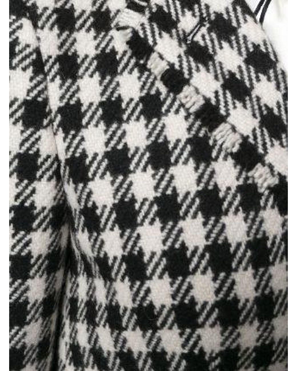 Thom Browne Black Checked Blazer