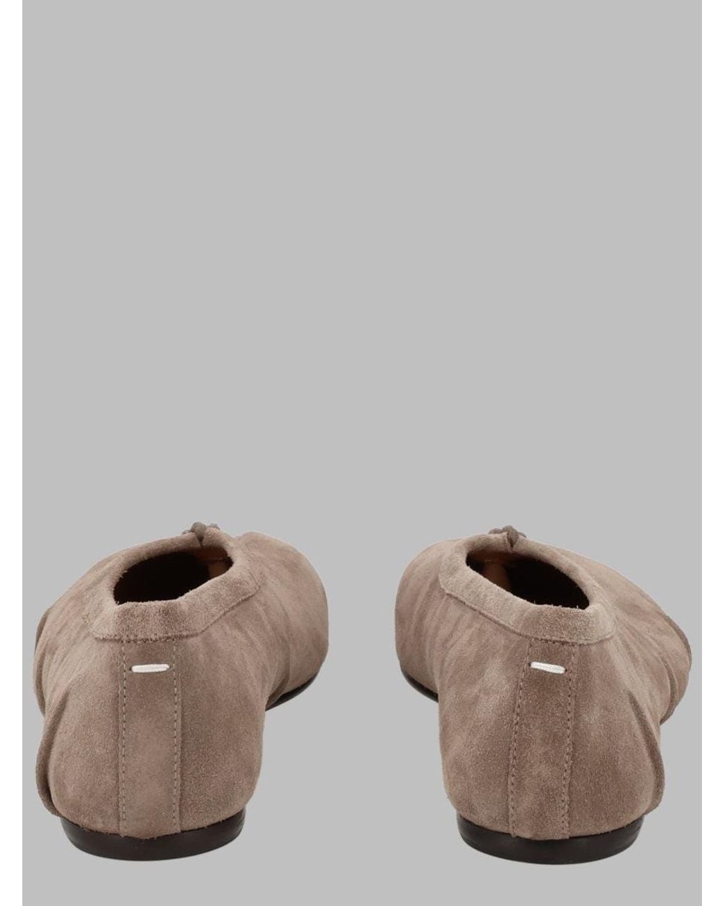 Maison Margiela Brown Flats For