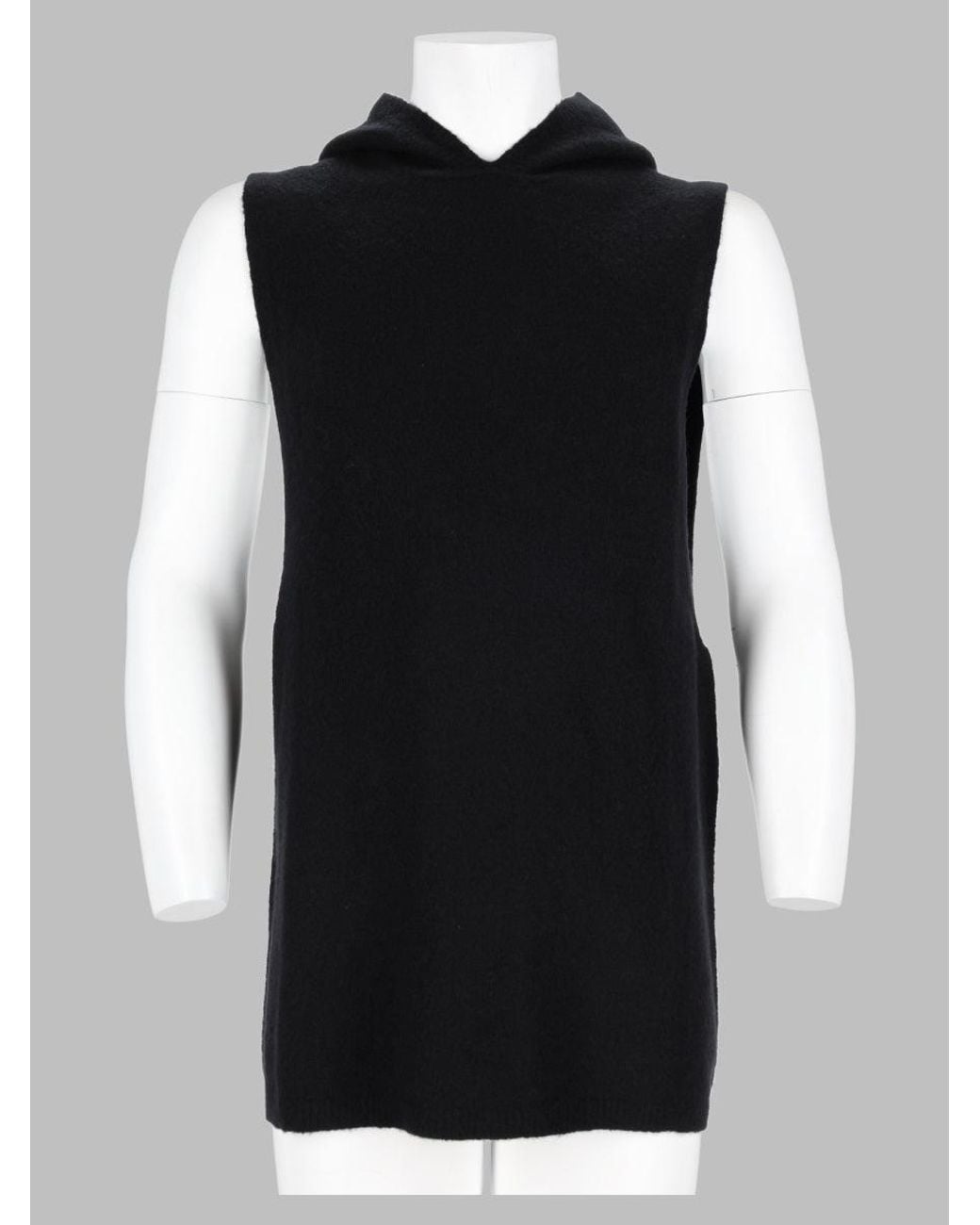 Rick Owens Black Top Smanicato