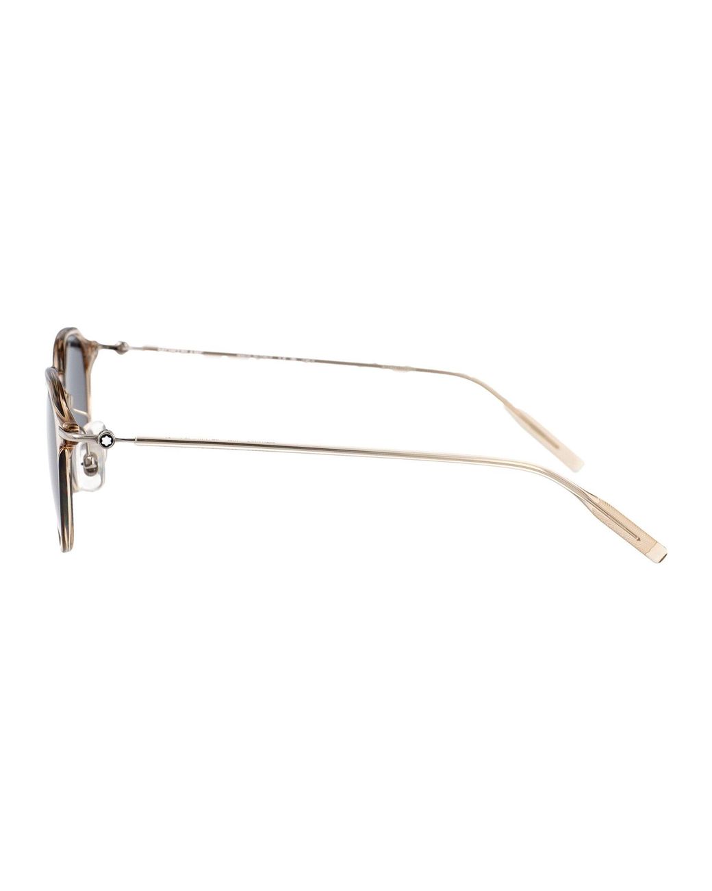 Montblanc Gray Sunglasses