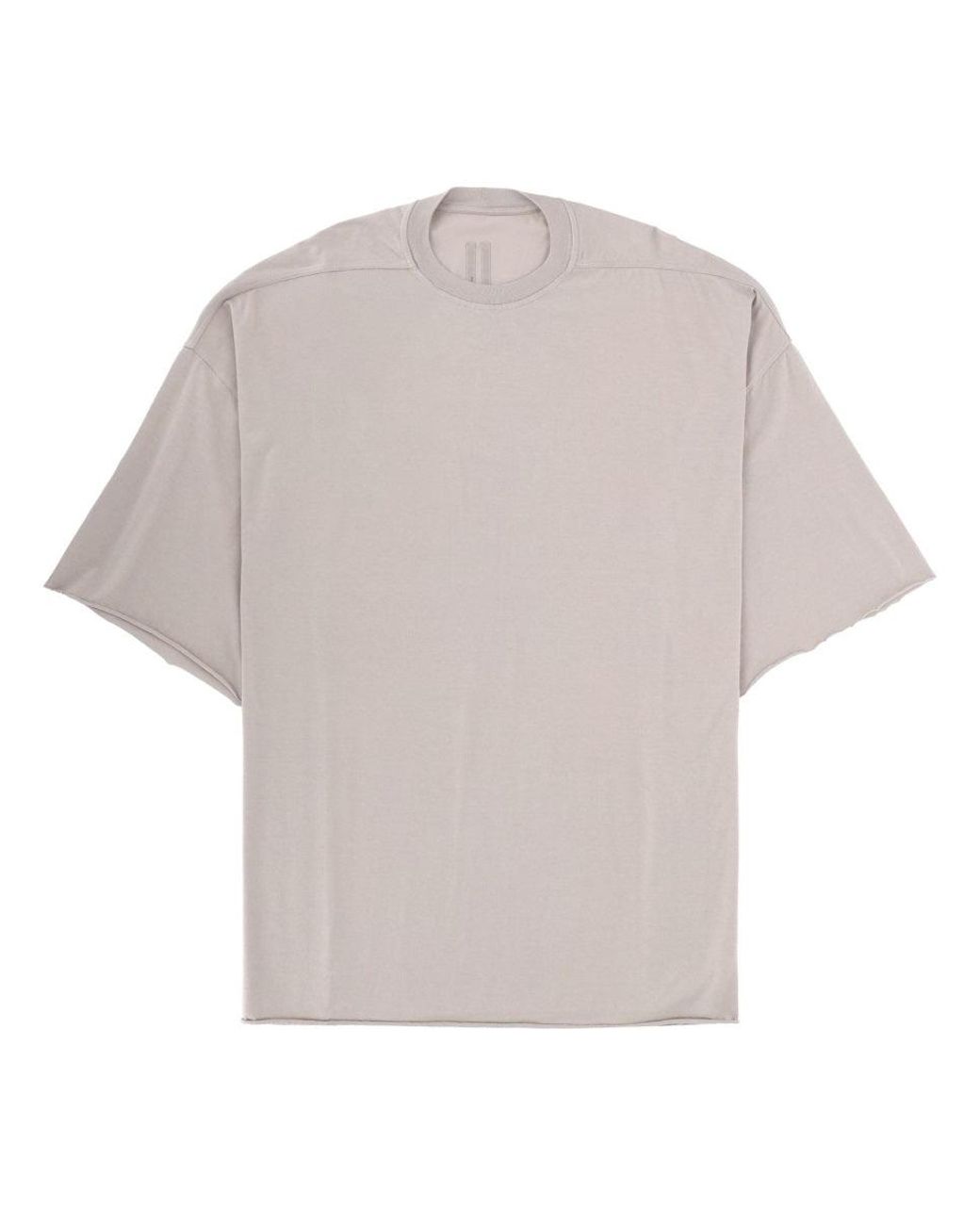 Rick Owens White "tommy T" T-shirt for men