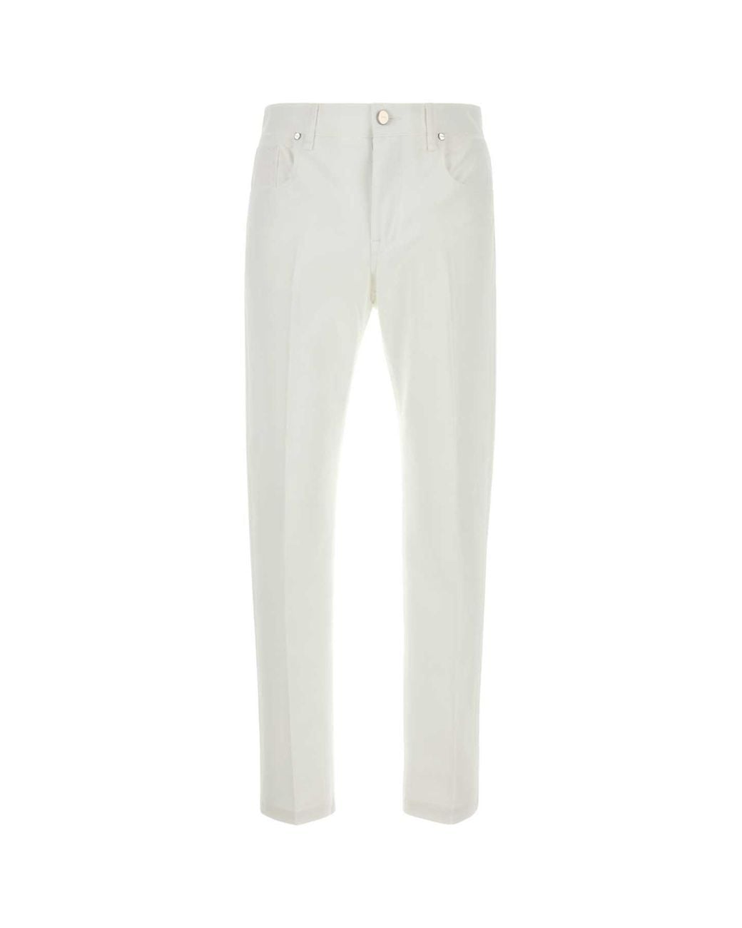 Fendi White Selleria Jeans for men