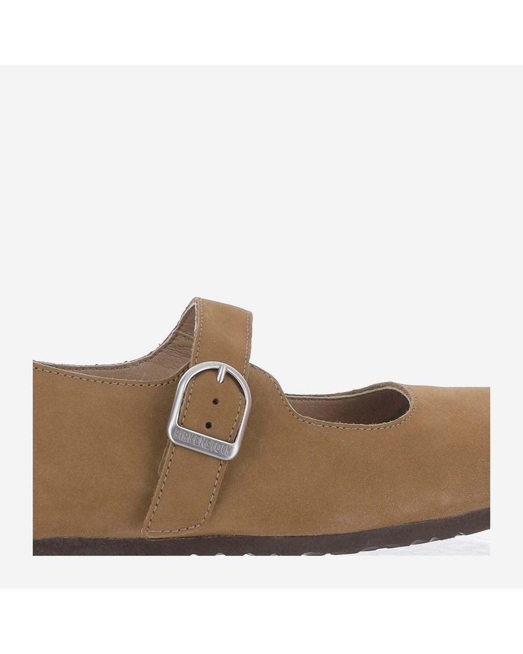 Birkenstock Brown Santa Clarita Leather Flats