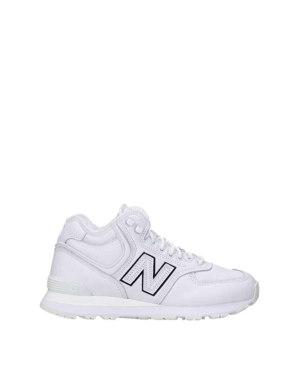 New Balance White Sneakers Comme Des Garcons Uomo Pelle Bianco for men