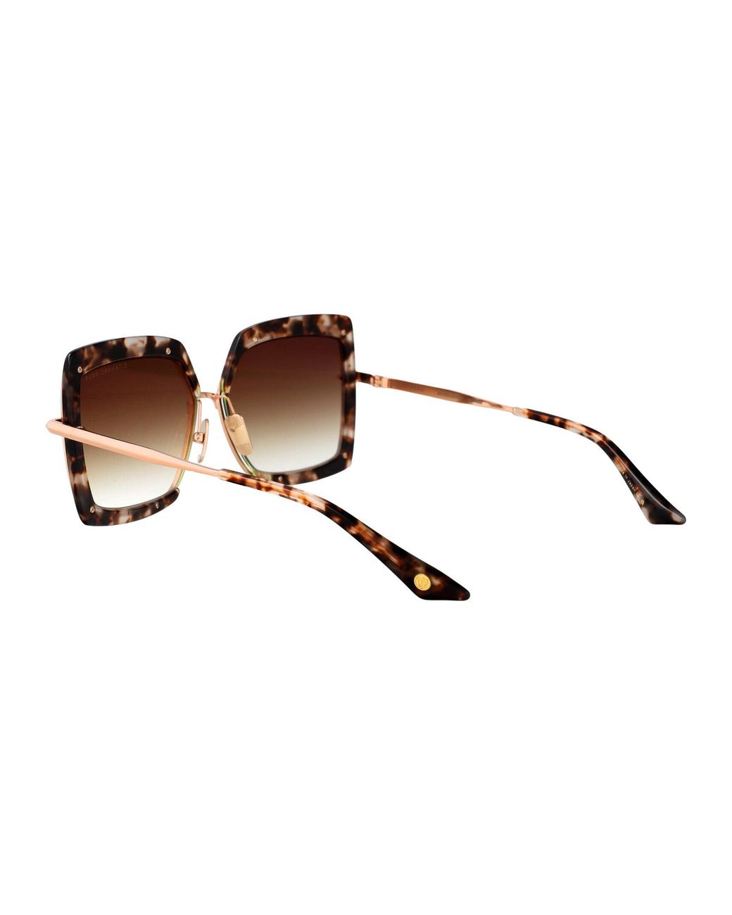 Dita Eyewear Brown Butterfly Sunglasses Dts503 02 Cmt Rgd