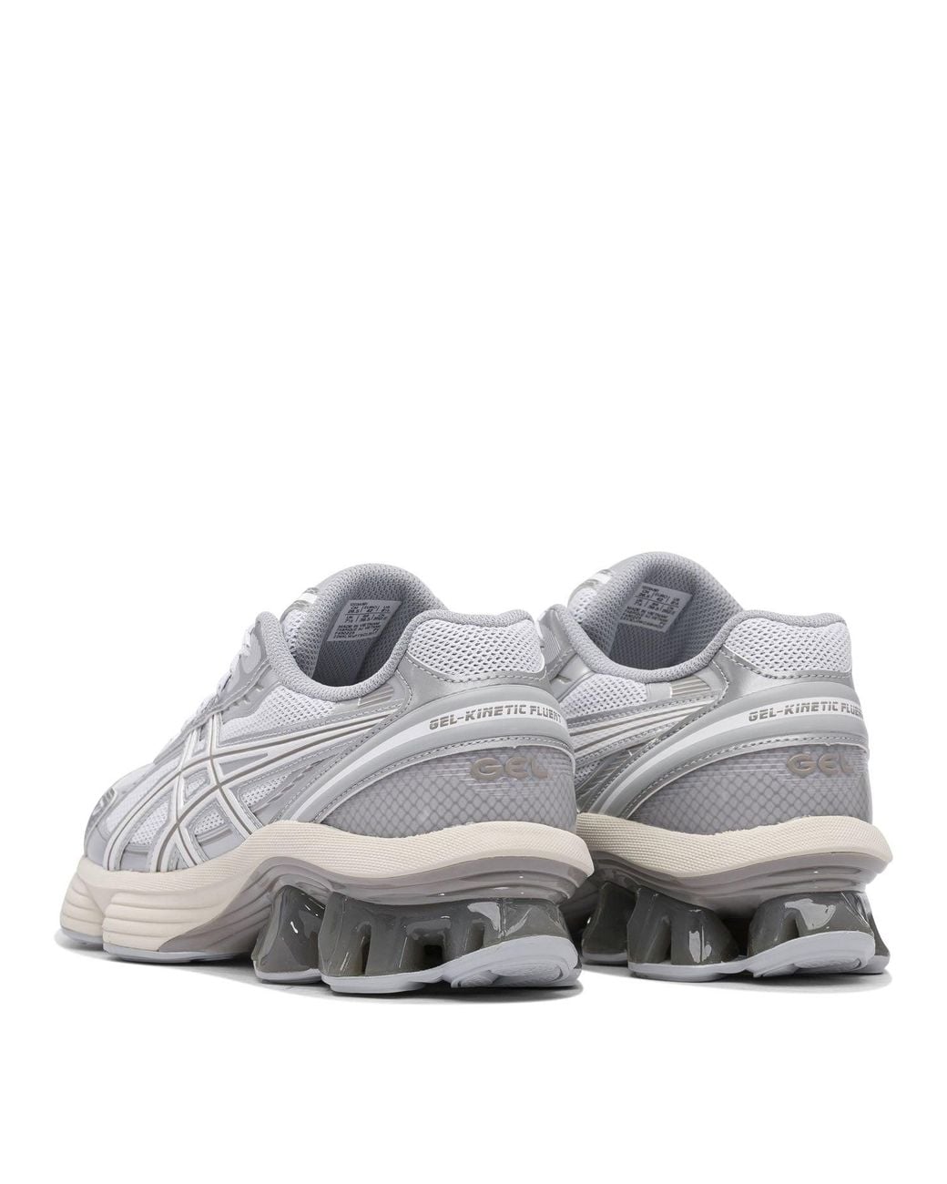 Asics White "Gel-Kinetic Fluent" Sneakers for men