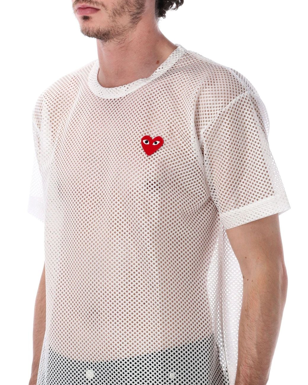 COMME DES GARÇONS PLAY White T Shirts And Polos