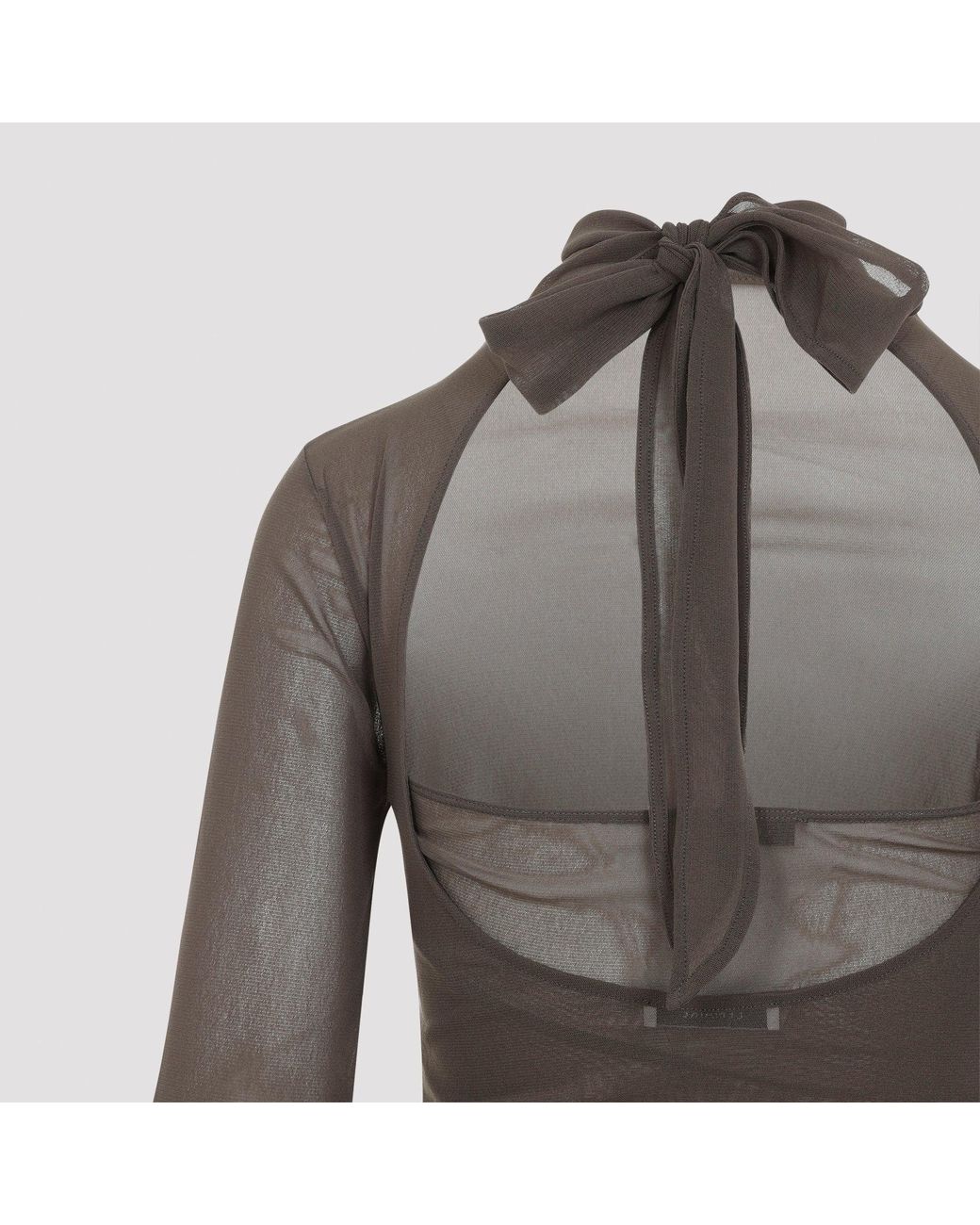Lemaire Gray Bellerina Foulard Top