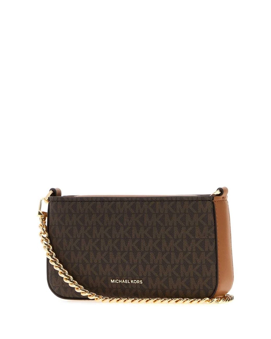 MICHAEL Michael Kors Gray Mini Canvas Bryant Shoulder Handbag