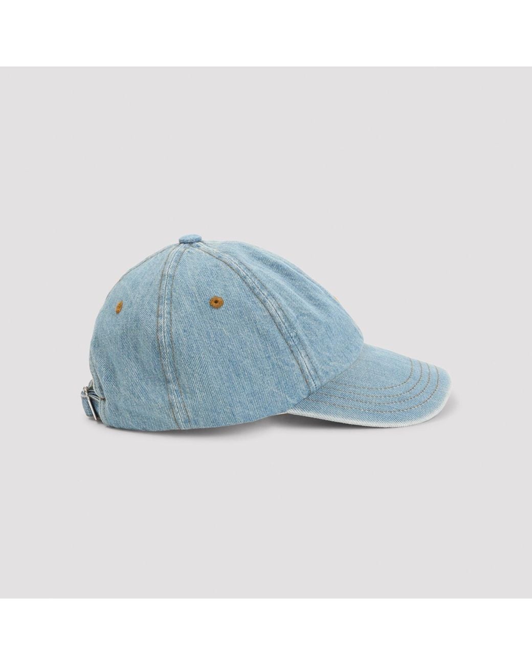 AMI Blue Adc Denim Cap