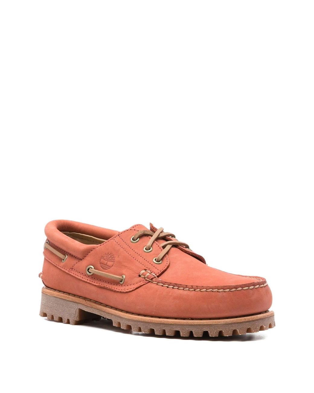 Timberland Pink Auth Boat Shoe Meium