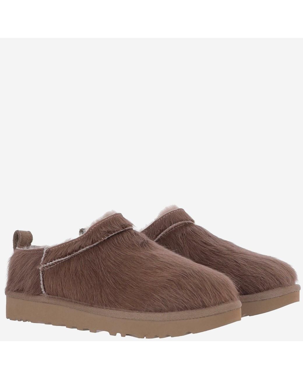 Ugg Brown Classic Micro Ankle Boots
