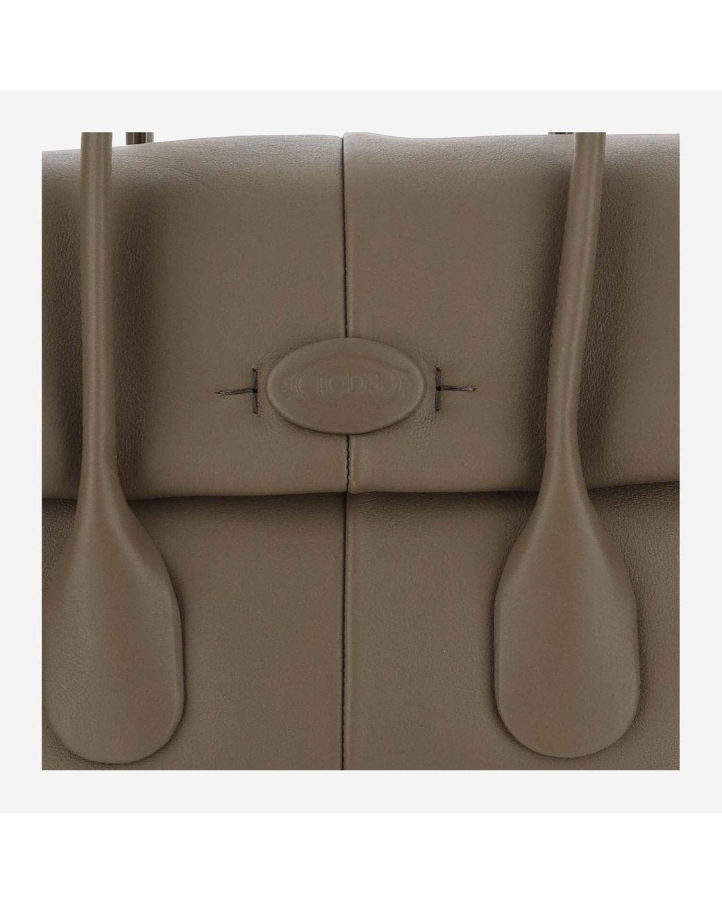 Tod's Brown Di Bag Reverse Leather Small