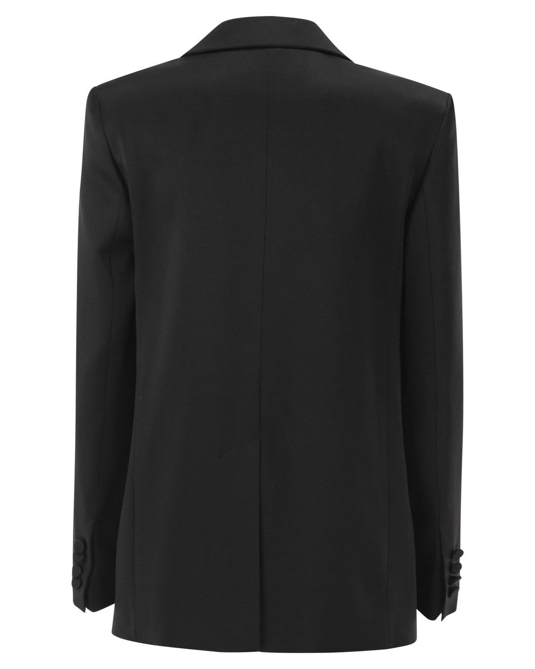 Max Mara Black Maxmara Studio Msearca – Double-Breasted Blazer