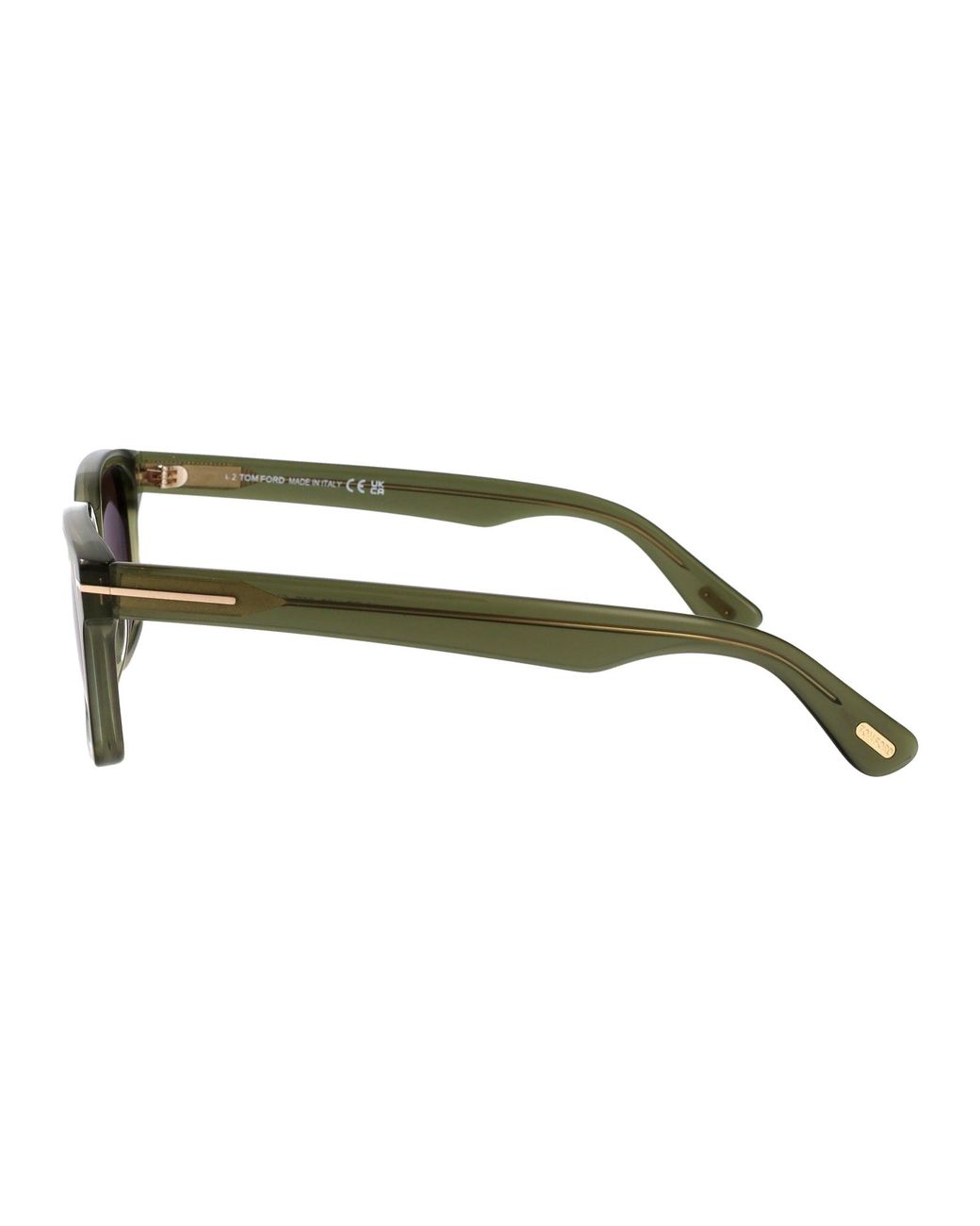 Tom Ford Brown Round Sunglasses Ft1403 96 E