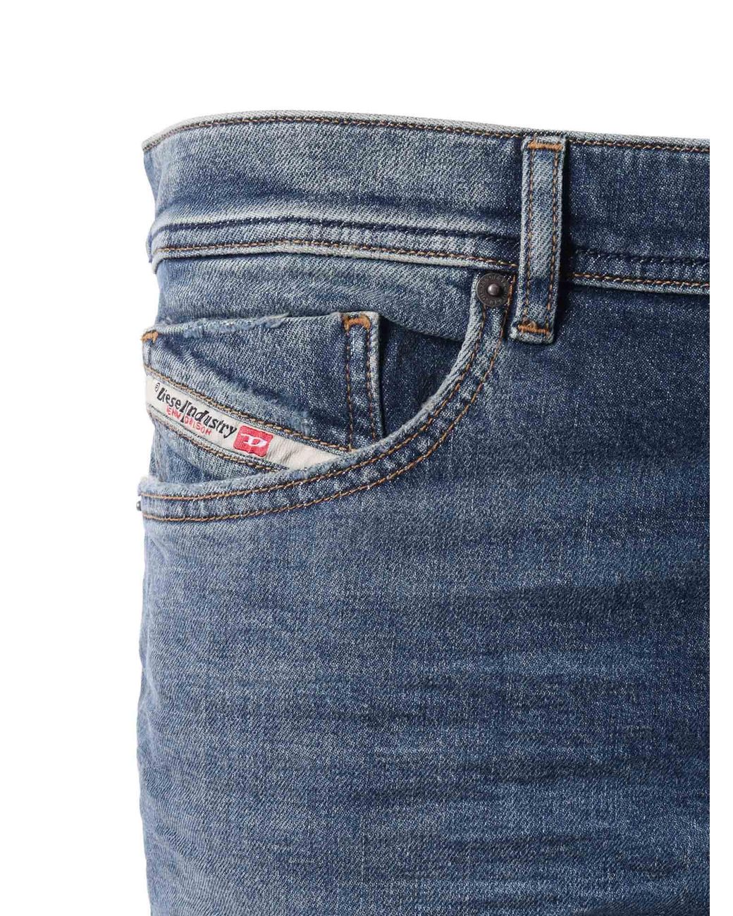 DIESEL Blue 5 Pockets for men
