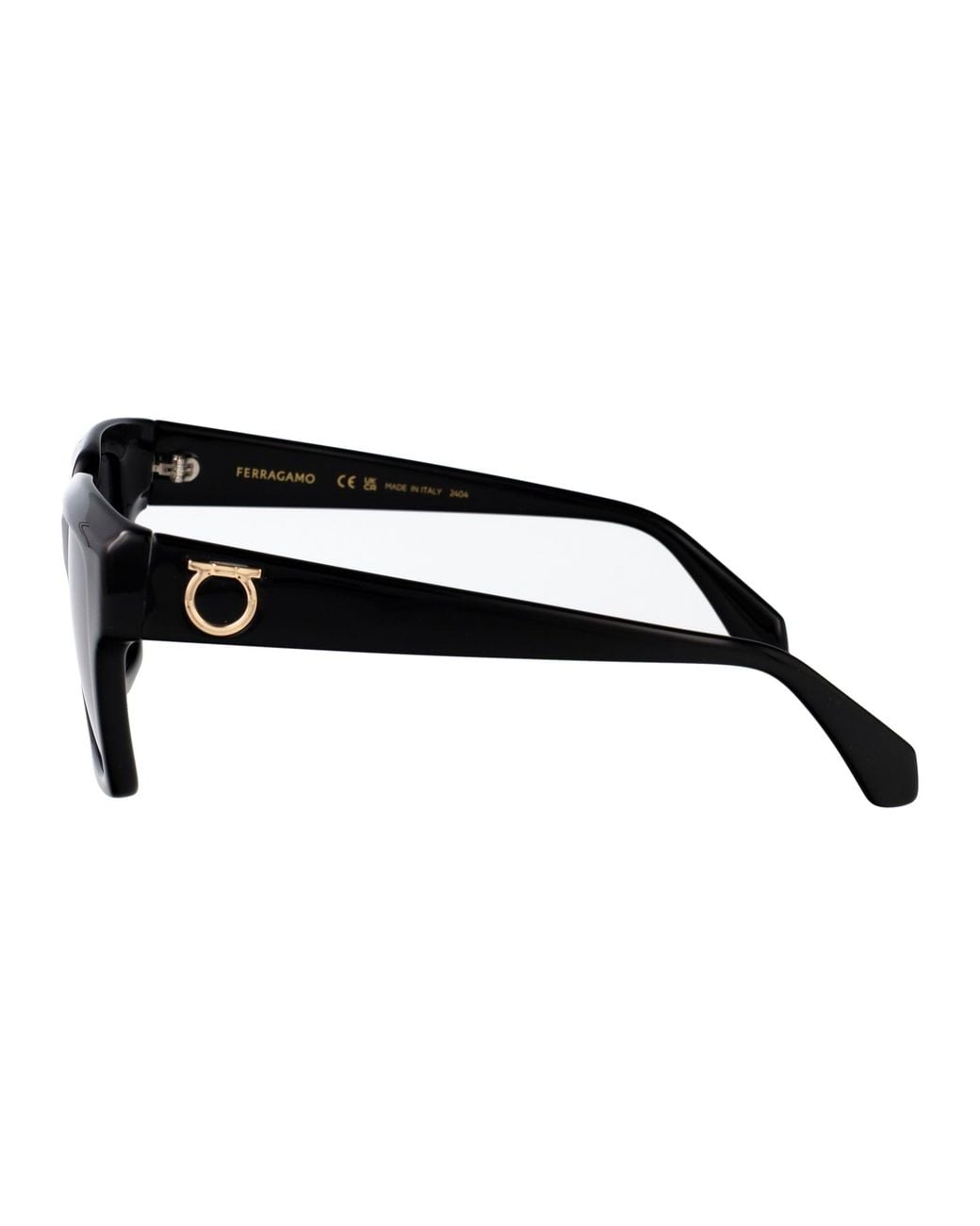 Ferragamo Black Sunglasses