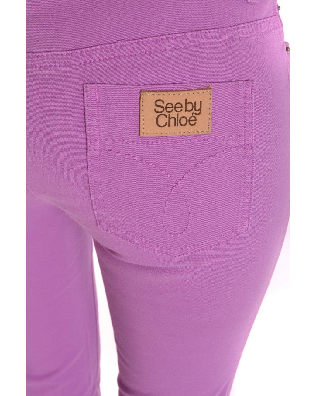 See By Chloé Pink Jeans