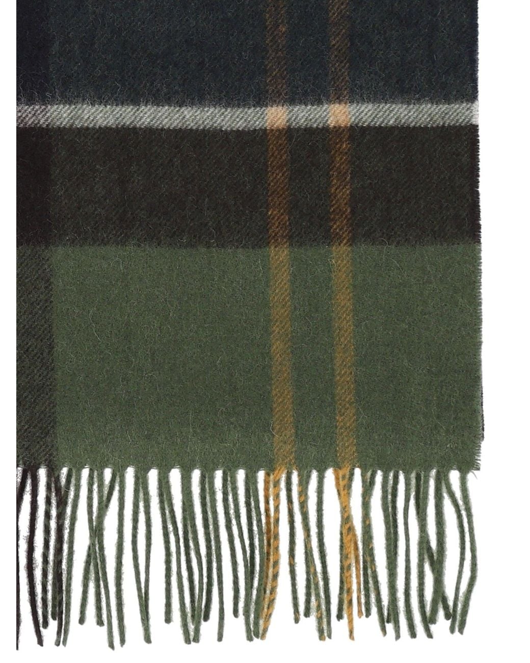 Barbour Black Carrbridge Tartan Scarf
