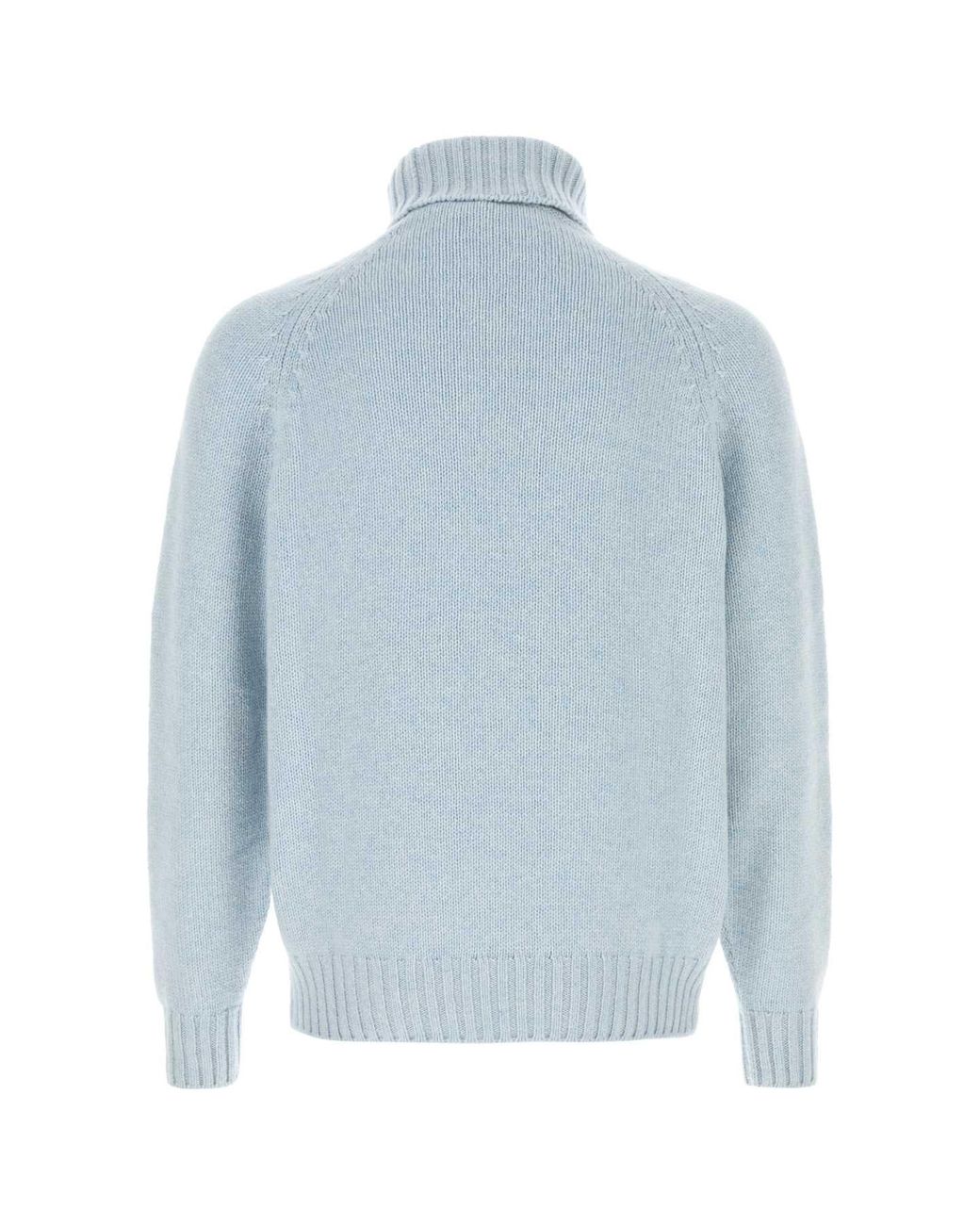 Umit Benan Blue Light- Cashmere Sweater for men