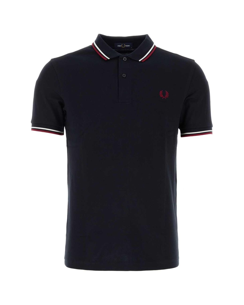 Fred Perry Black Midnight Piquet Polo Shirt