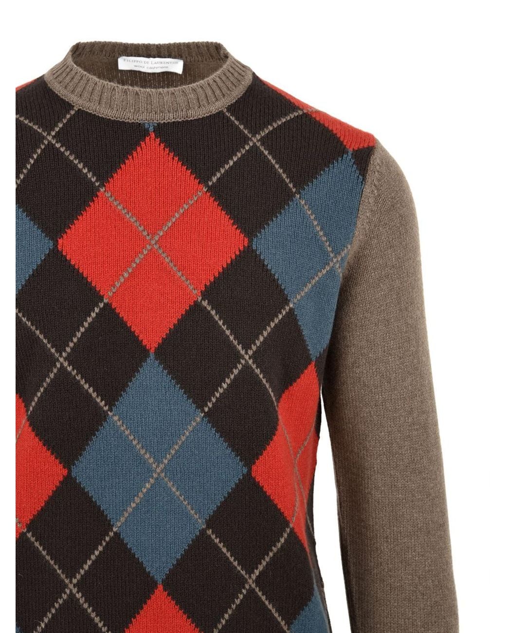 Filippo De Laurentis Black Sweaters for men