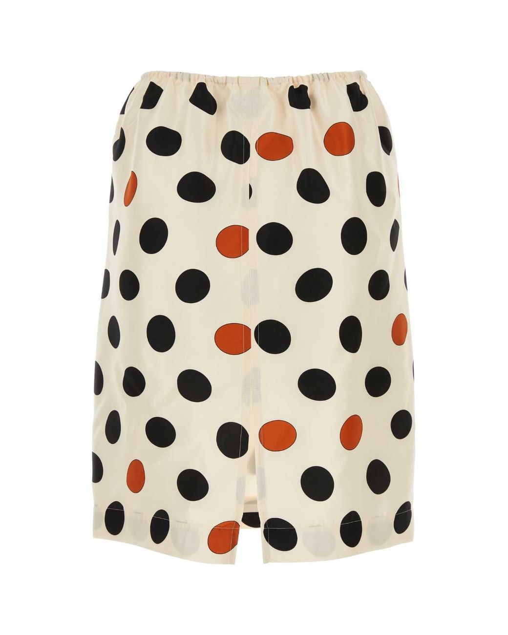 Bottega Veneta Multicolor Printed Silk Skirt