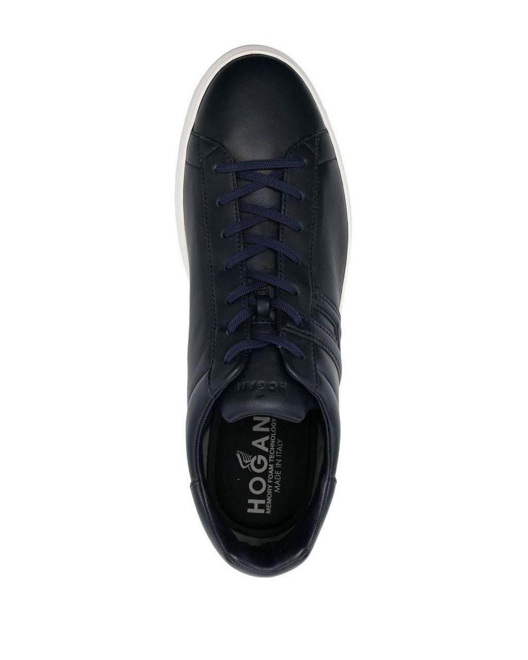 Hogan Blue H580 Leather Sneakers