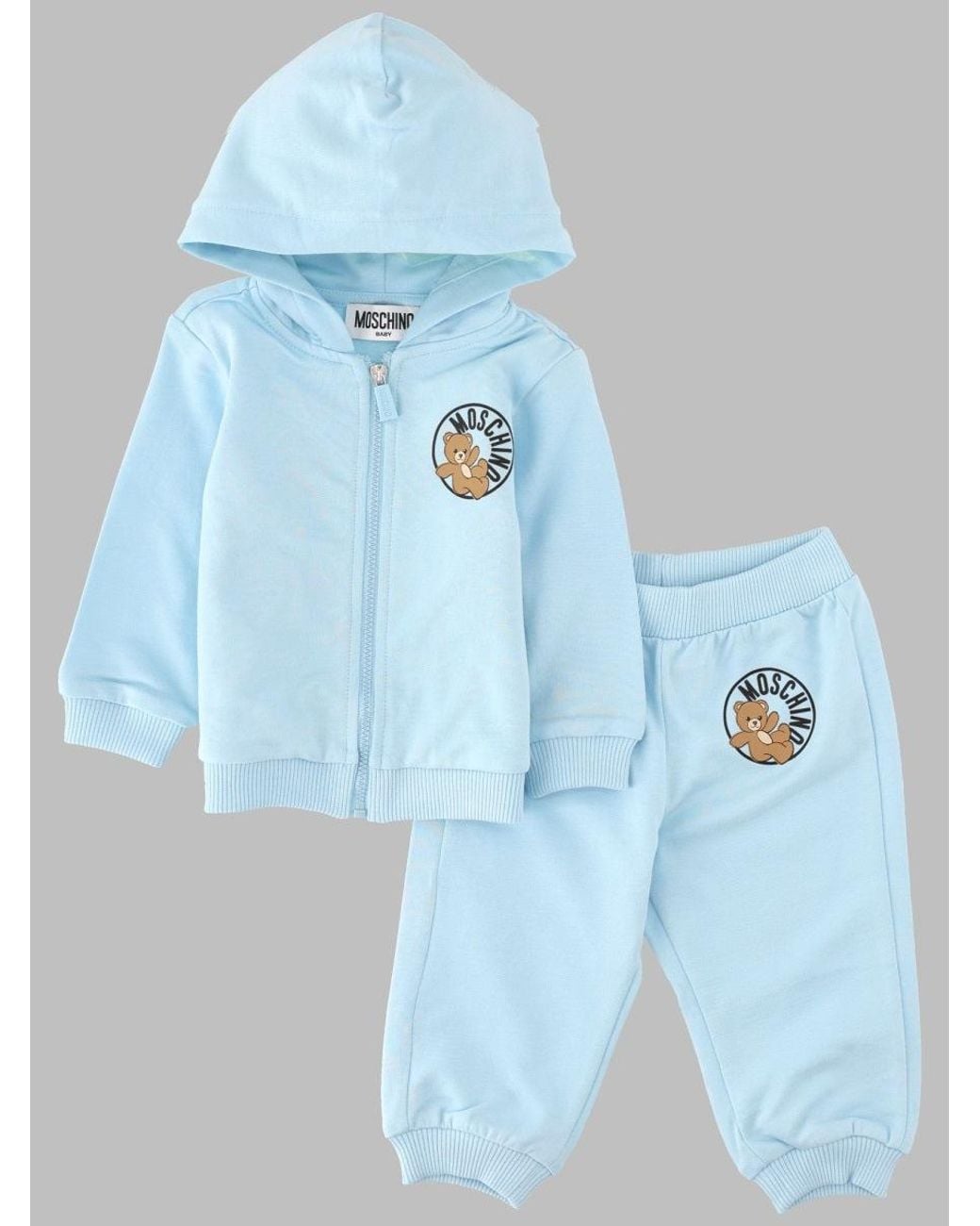 Moschino Blue Mini Tracksuit Set