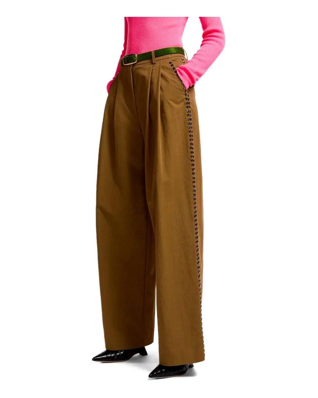Essentiel Antwerp Natural Korrupt Trousers