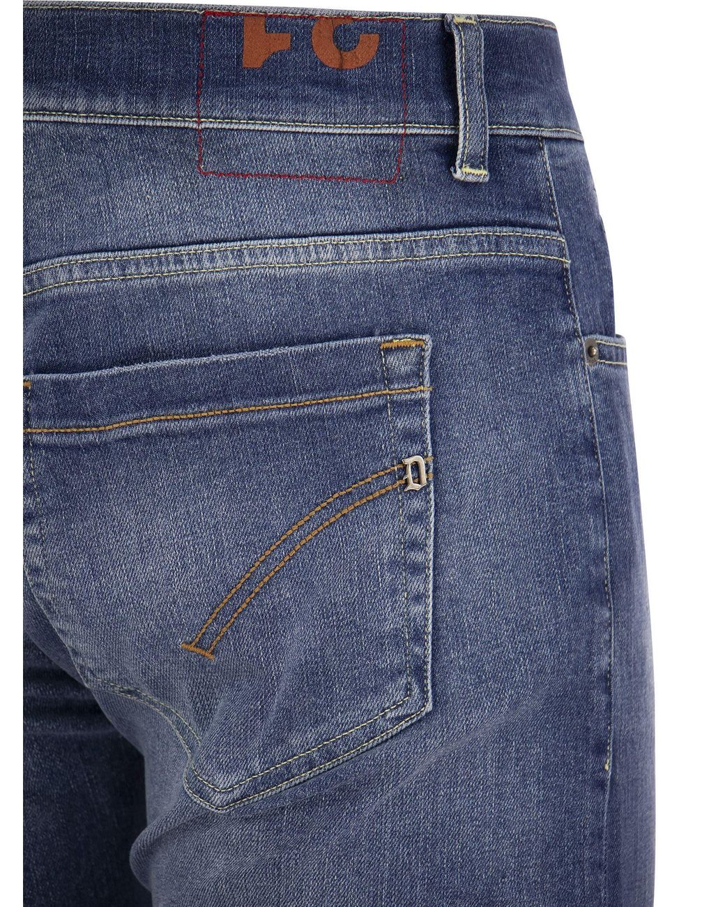 Dondup Blue George Five Pocket Jeans for men