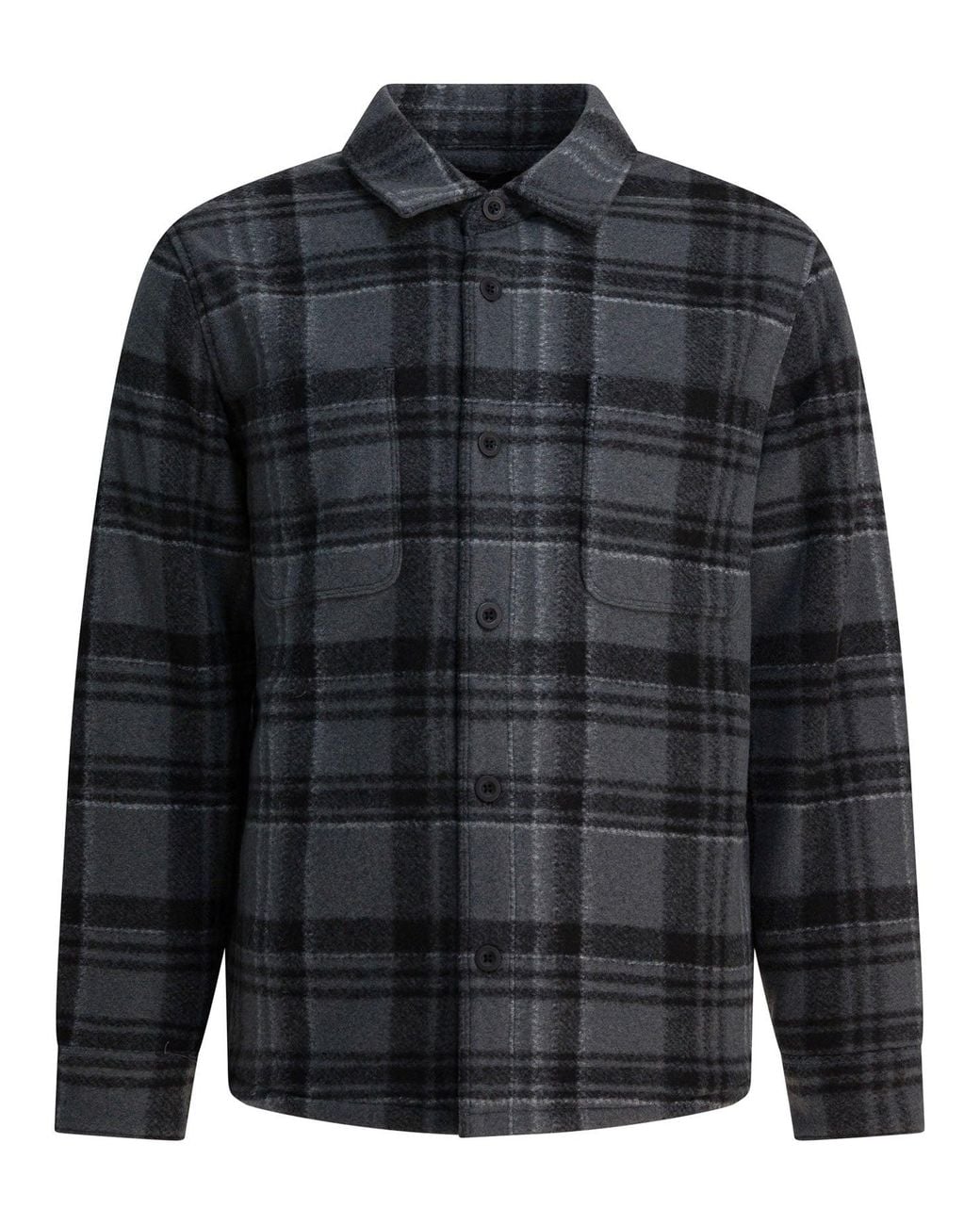 Vince Geruit Shirtjack in het Black
