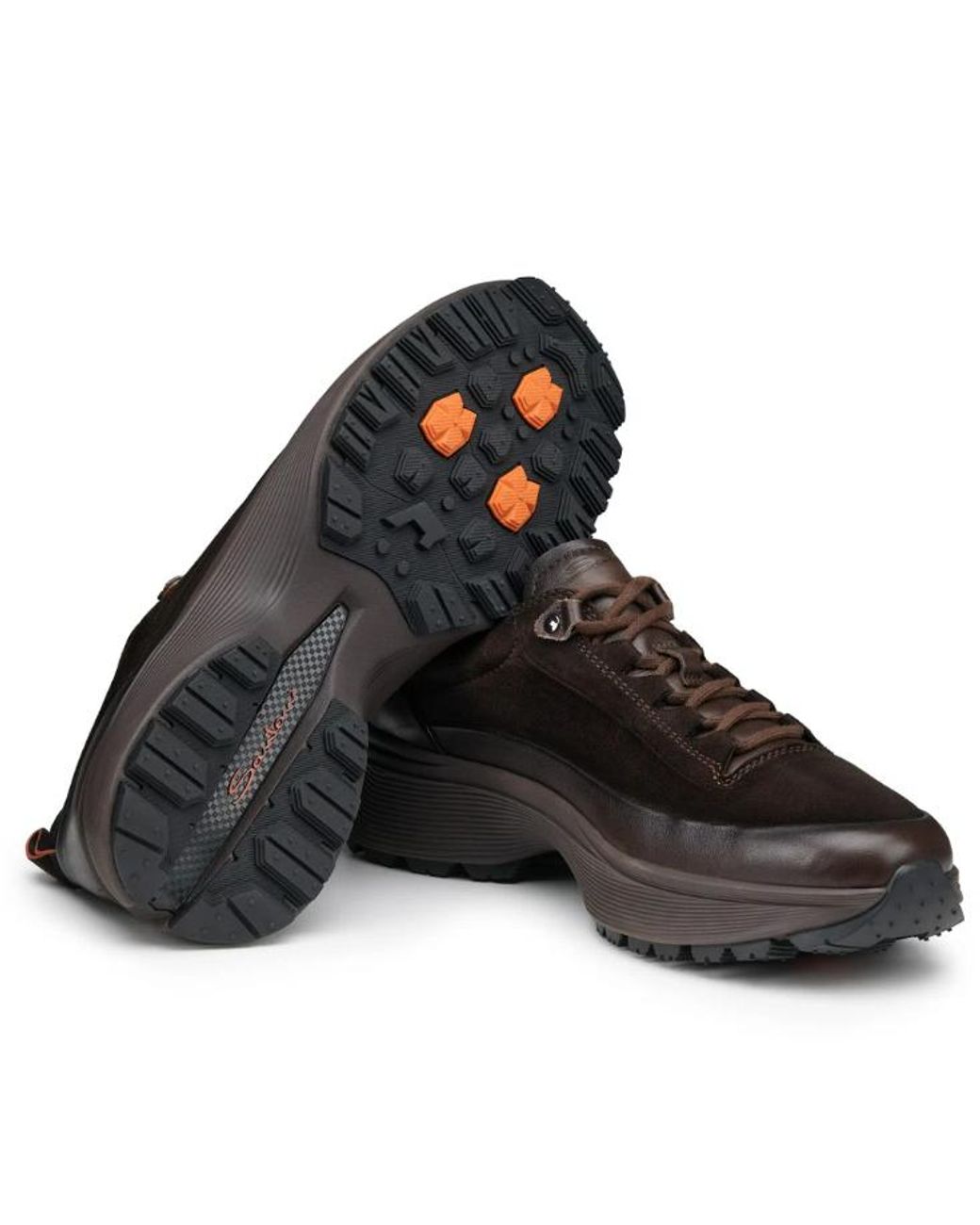 Santoni Black Easy Bounce Mountain